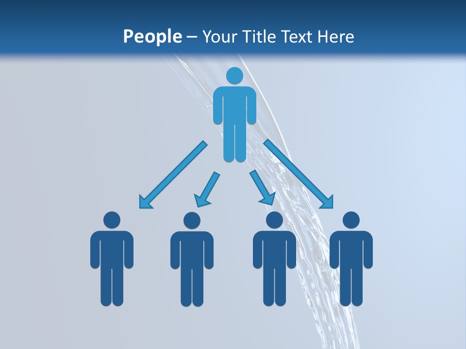 Sparks Background Wave PowerPoint Template