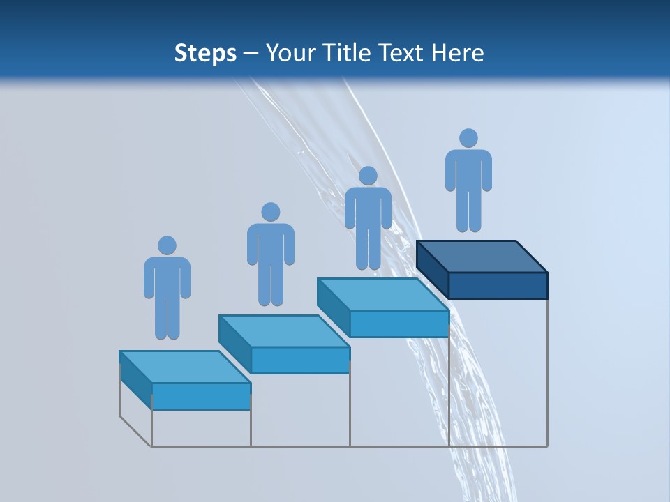 Sparks Background Wave PowerPoint Template