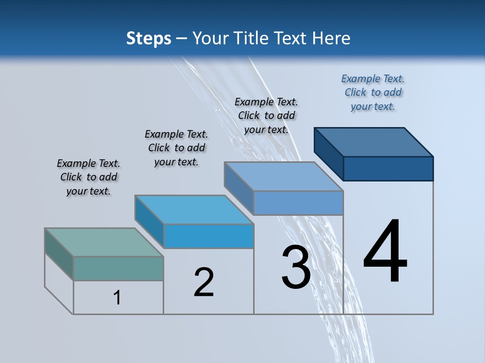 Sparks Background Wave PowerPoint Template