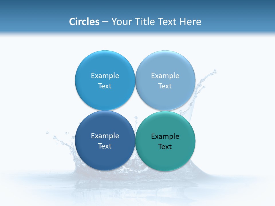 Isolated Abstract Circle PowerPoint Template