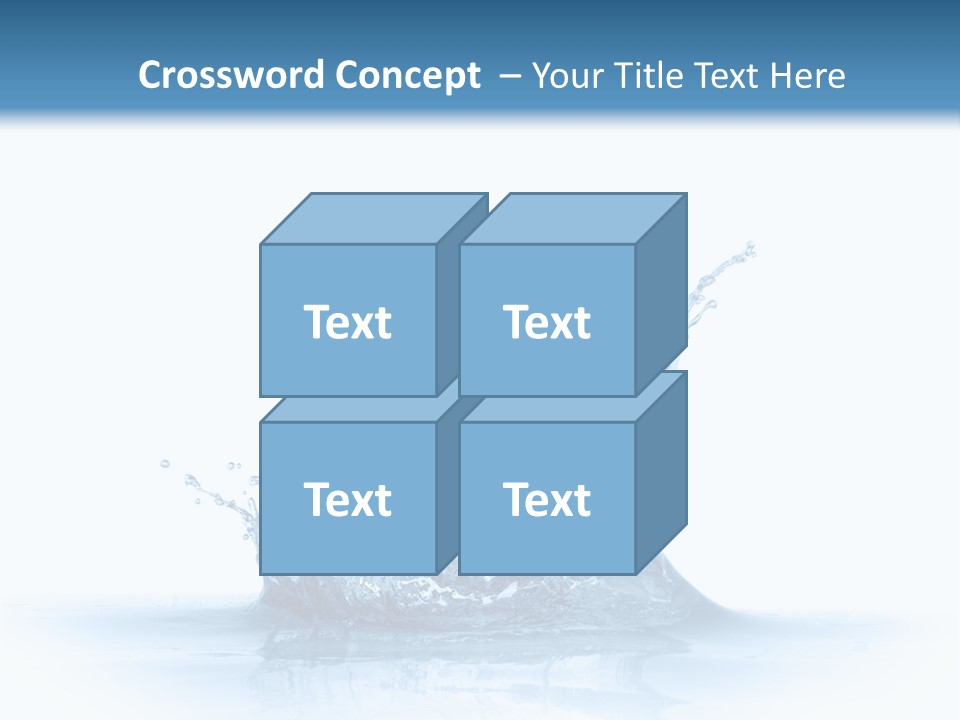 Isolated Abstract Circle PowerPoint Template