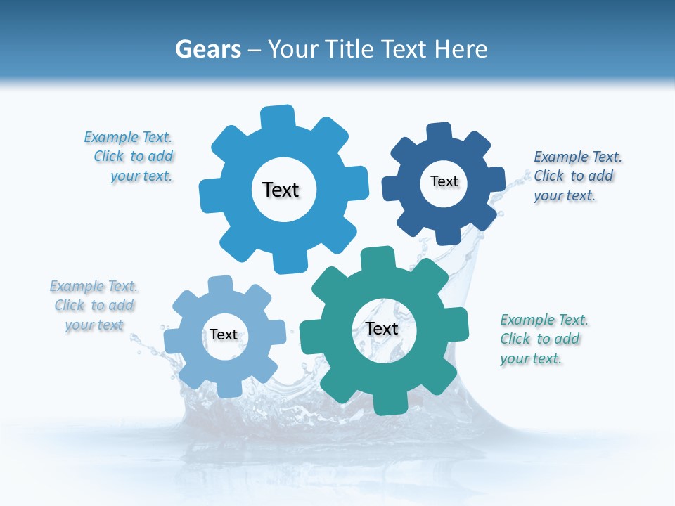 Isolated Abstract Circle PowerPoint Template
