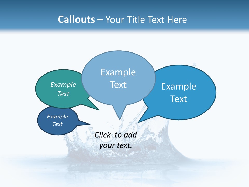 Isolated Abstract Circle PowerPoint Template