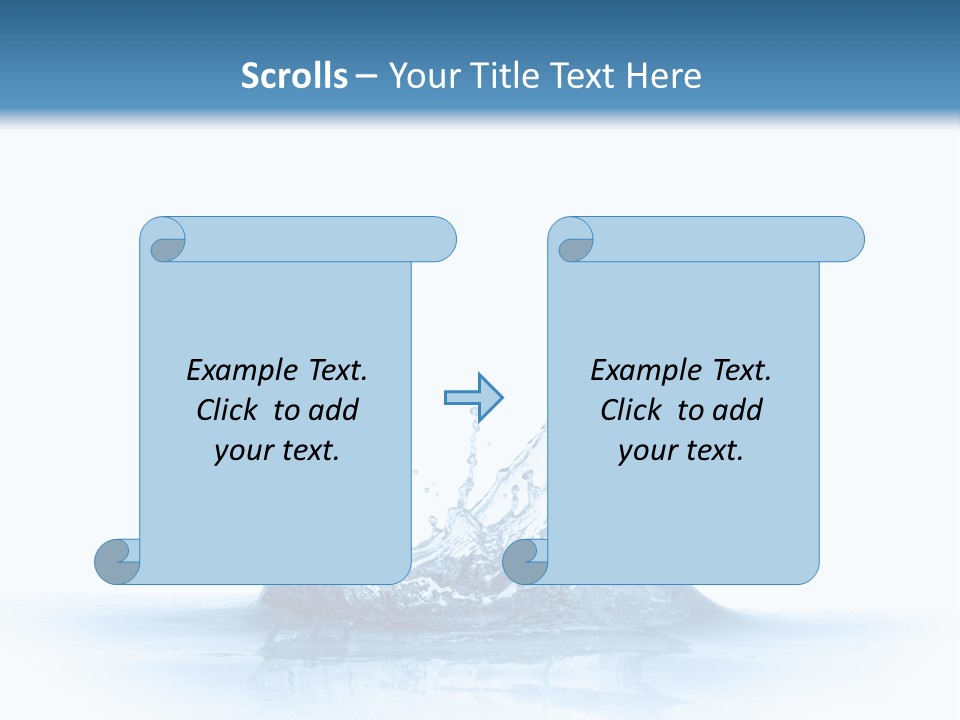 Isolated Abstract Circle PowerPoint Template