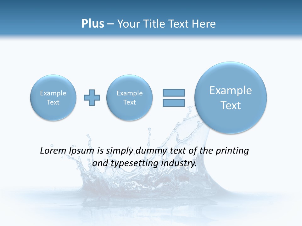 Isolated Abstract Circle PowerPoint Template