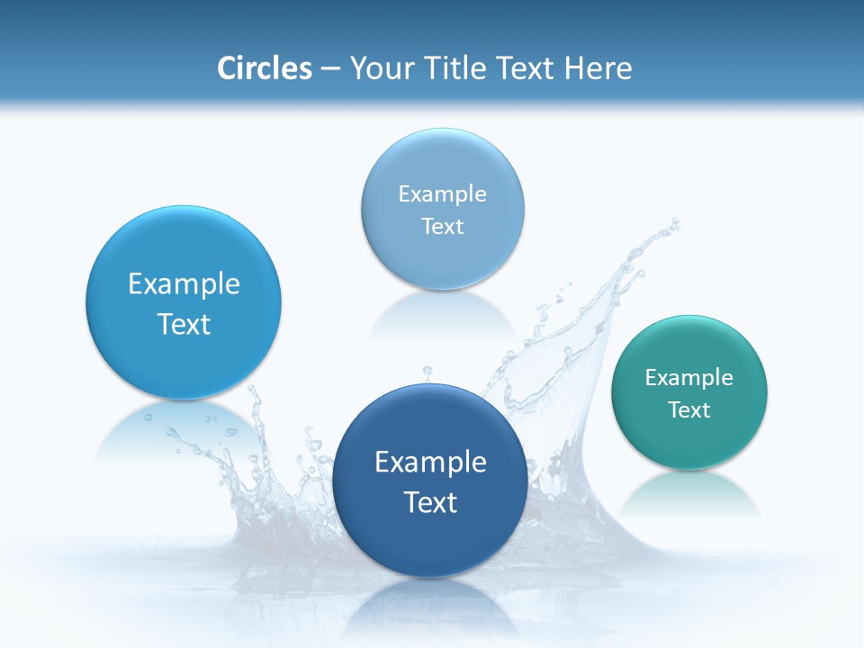Isolated Abstract Circle PowerPoint Template