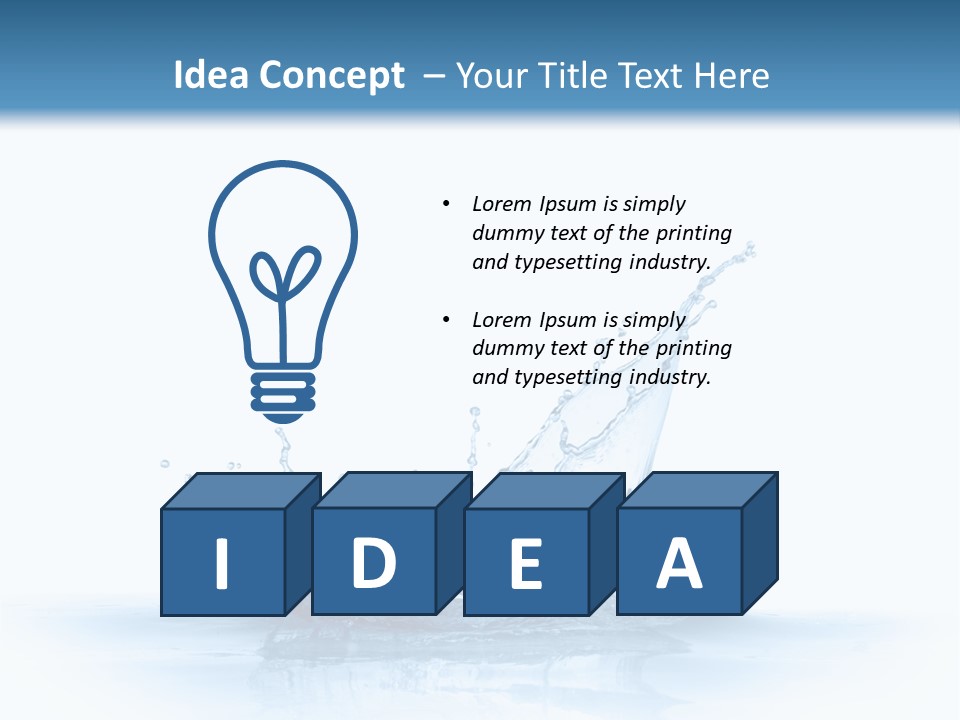 Isolated Abstract Circle PowerPoint Template