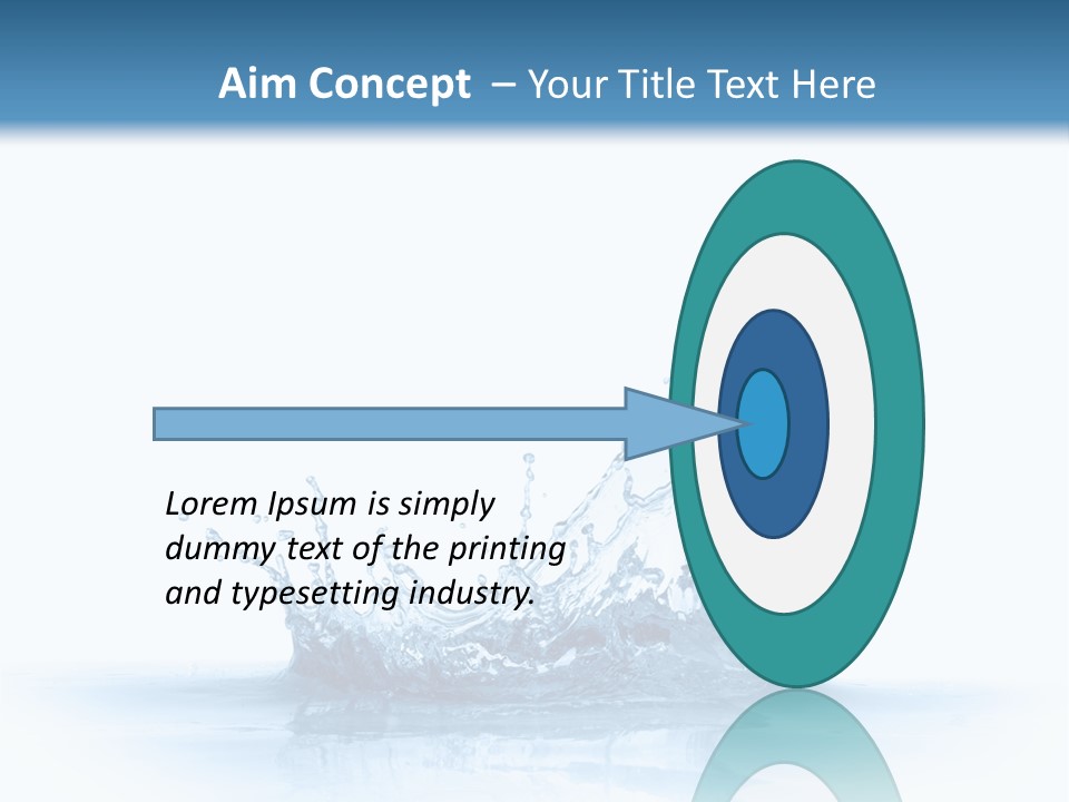 Isolated Abstract Circle PowerPoint Template
