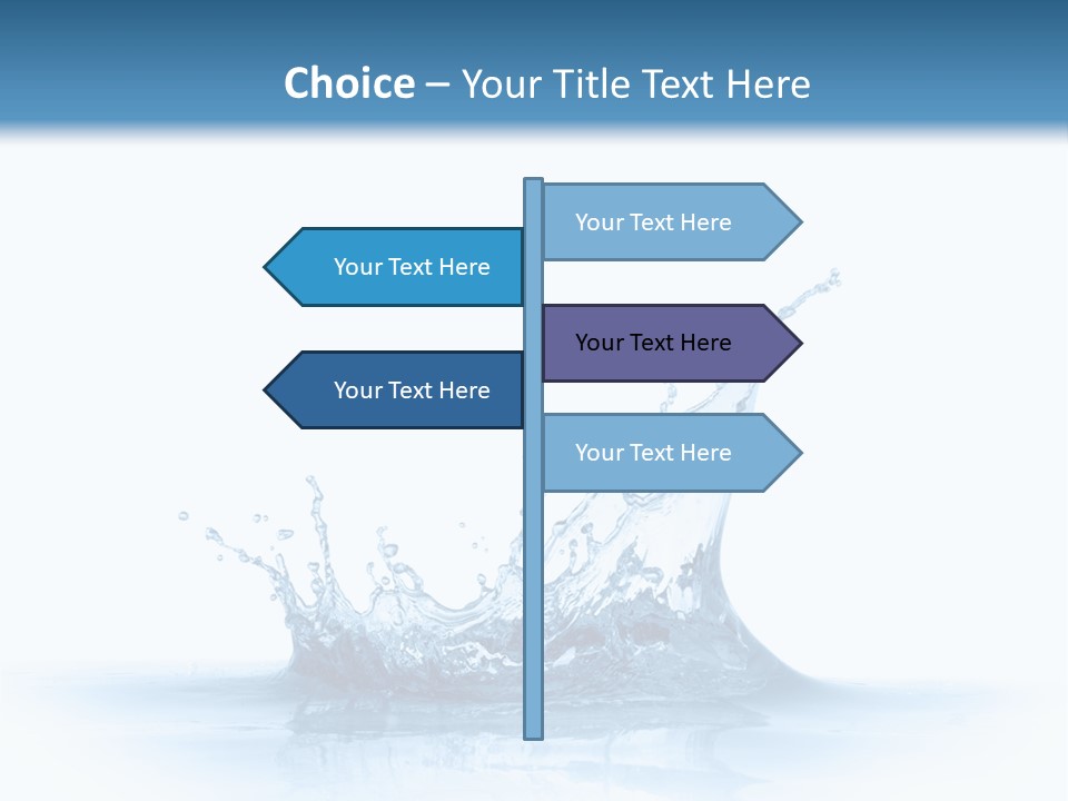 Isolated Abstract Circle PowerPoint Template