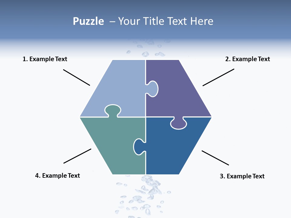 Liquid Shape Wet PowerPoint Template