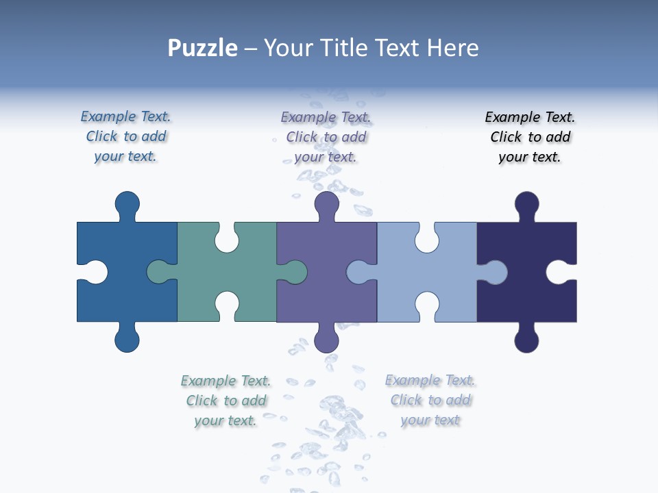 Liquid Shape Wet PowerPoint Template