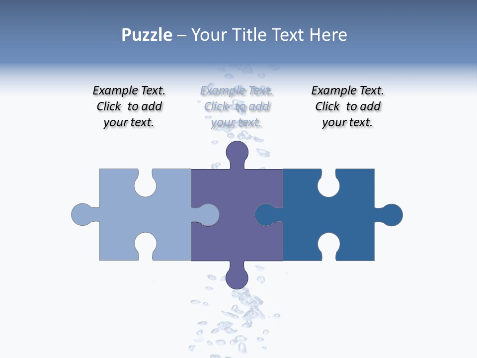 Liquid Shape Wet PowerPoint Template