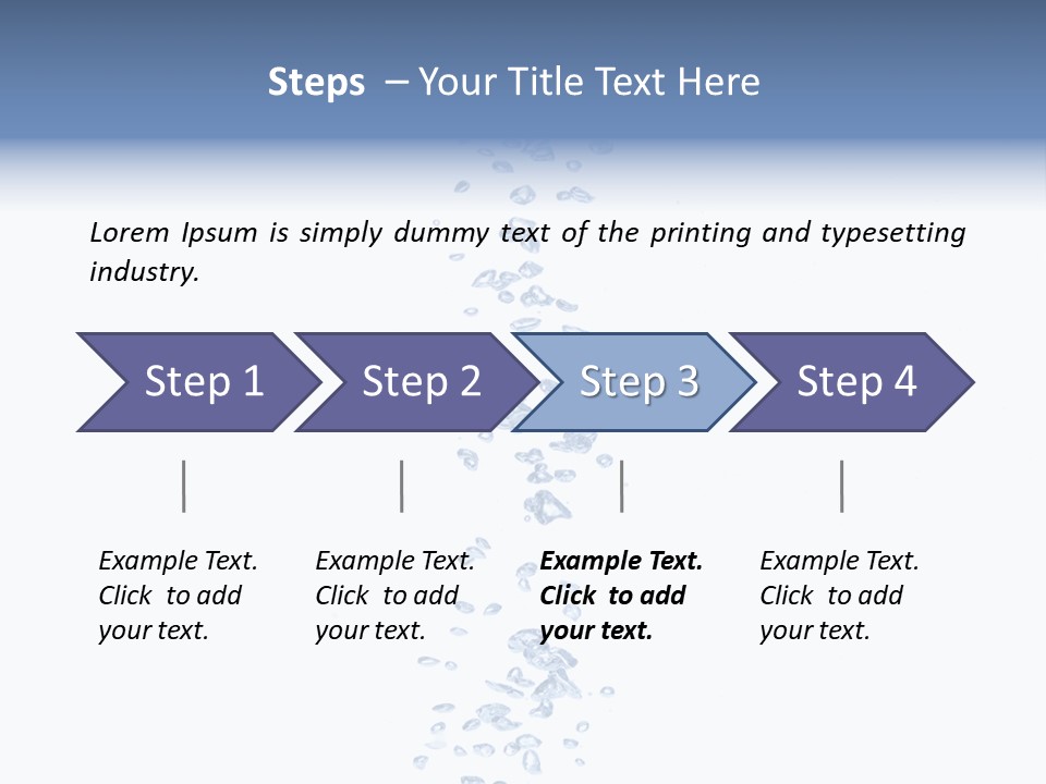 Liquid Shape Wet PowerPoint Template