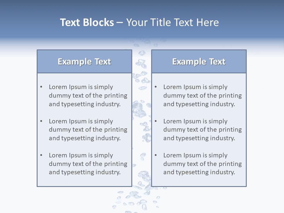 Liquid Shape Wet PowerPoint Template