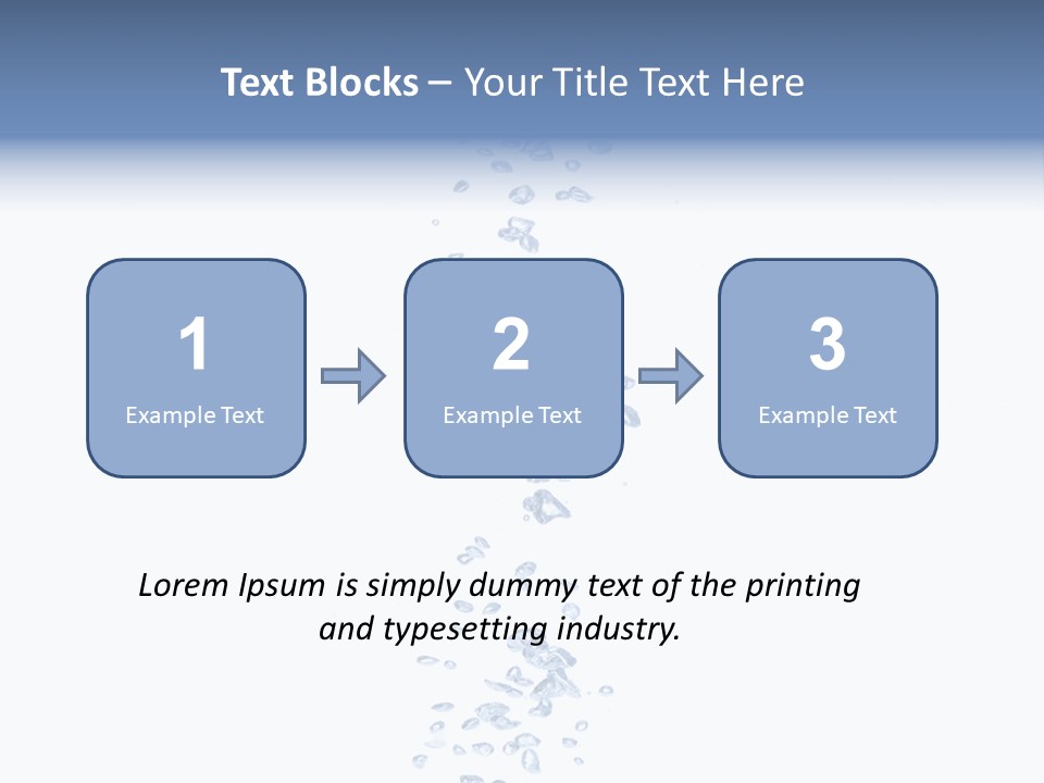 Liquid Shape Wet PowerPoint Template