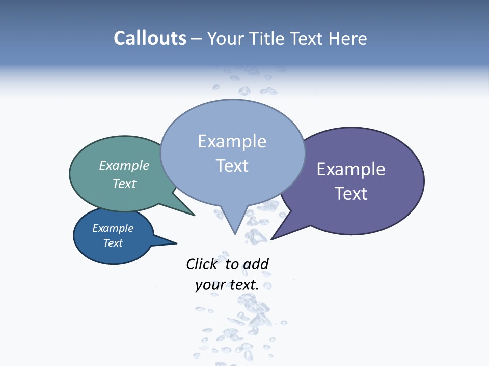 Liquid Shape Wet PowerPoint Template