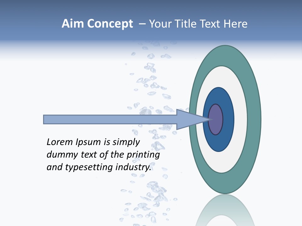 Liquid Shape Wet PowerPoint Template
