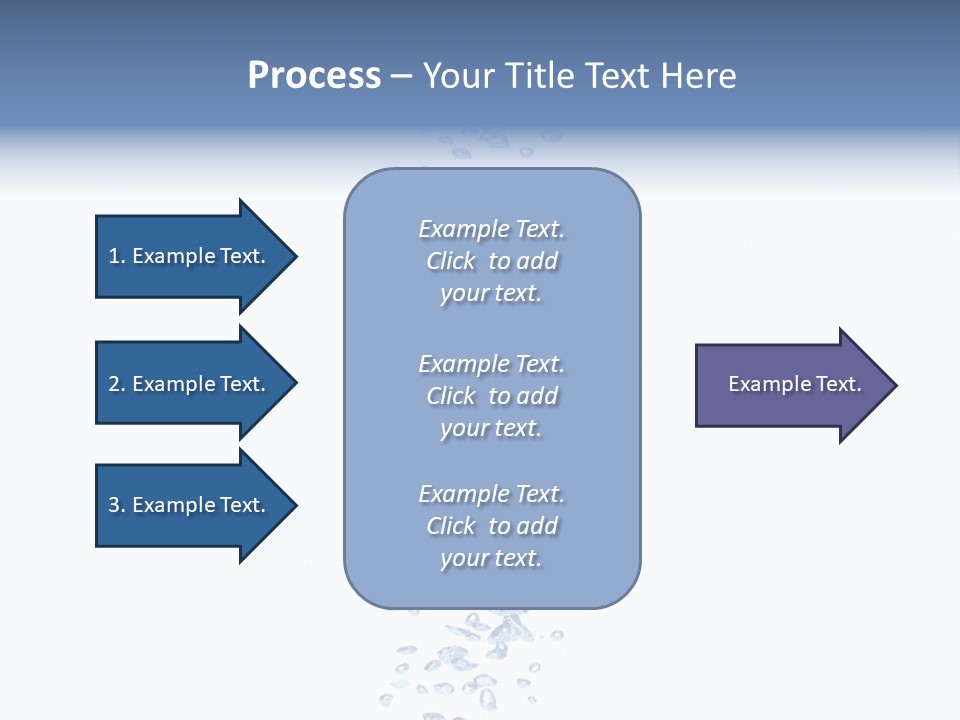 Liquid Shape Wet PowerPoint Template