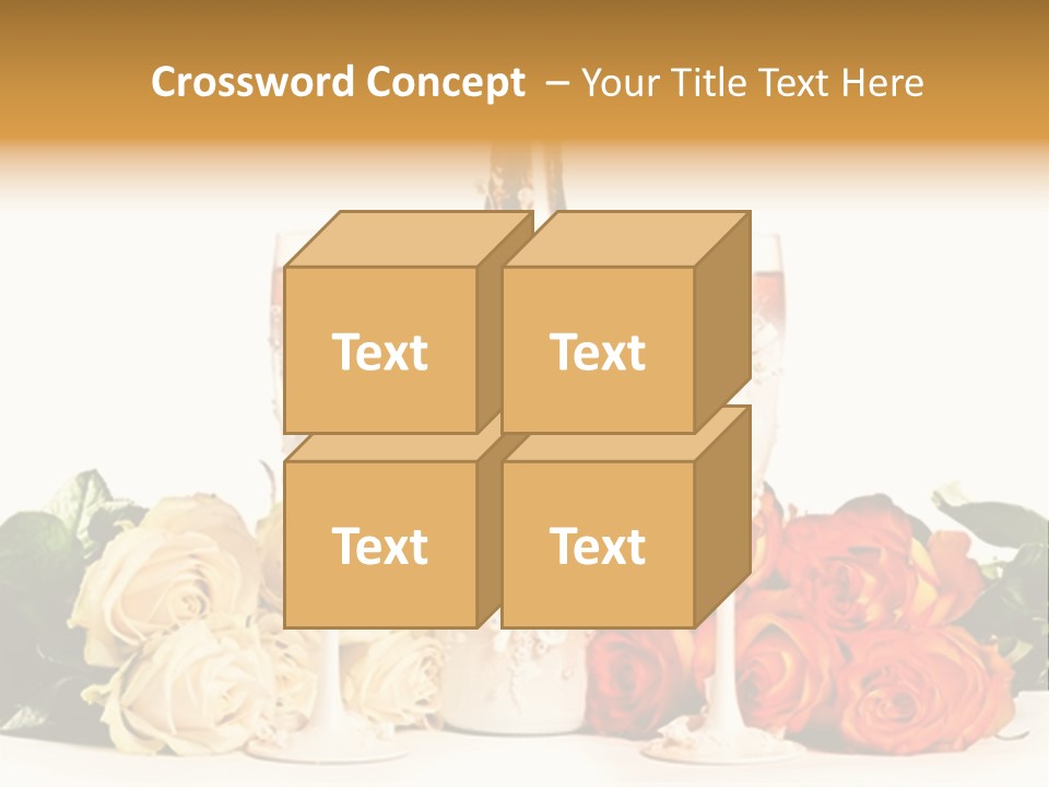 Bouquet Shiny Liquid PowerPoint Template