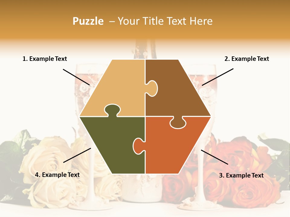 Bouquet Shiny Liquid PowerPoint Template