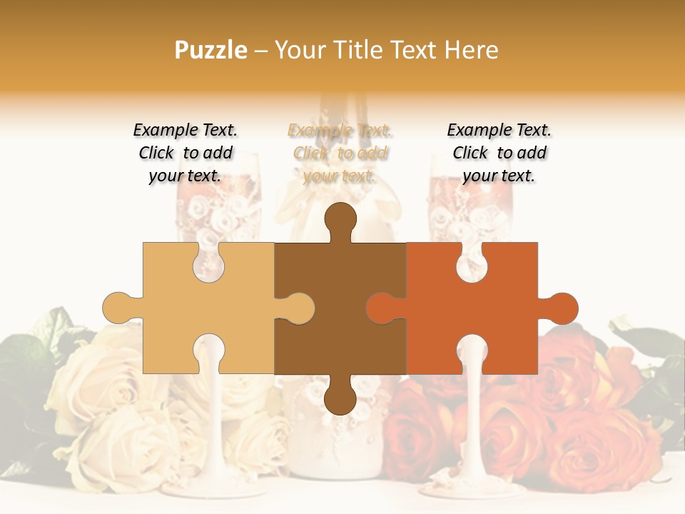 Bouquet Shiny Liquid PowerPoint Template