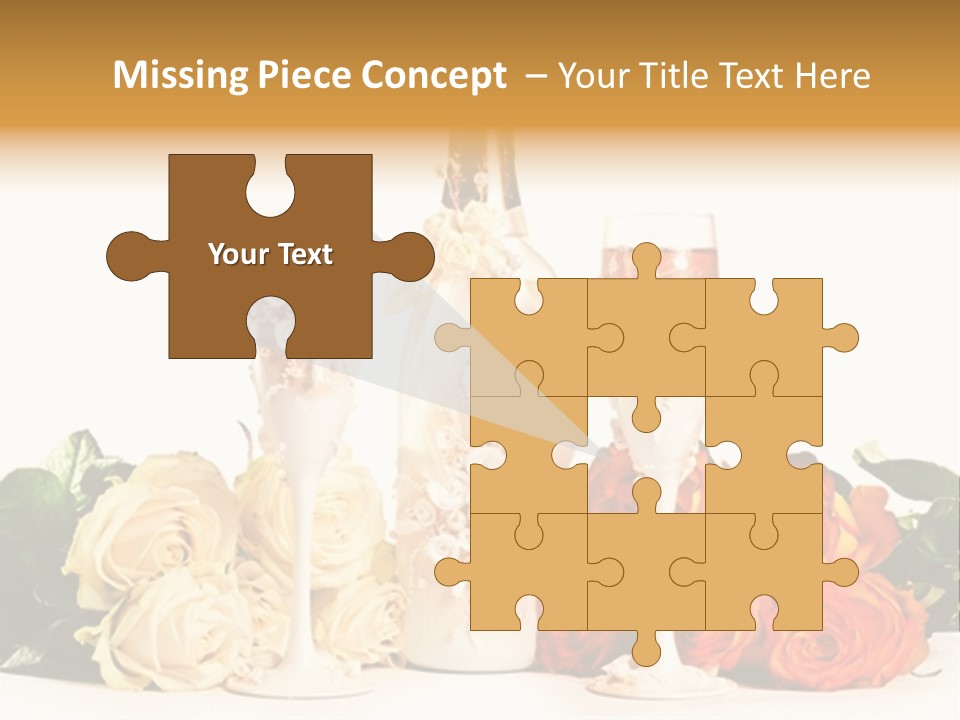 Bouquet Shiny Liquid PowerPoint Template