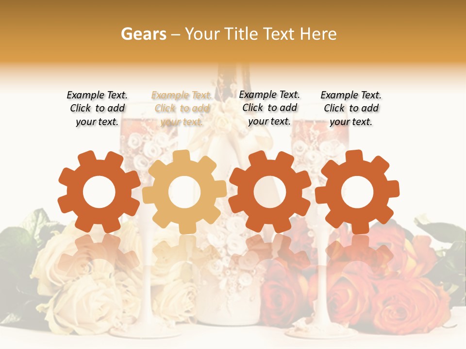 Bouquet Shiny Liquid PowerPoint Template