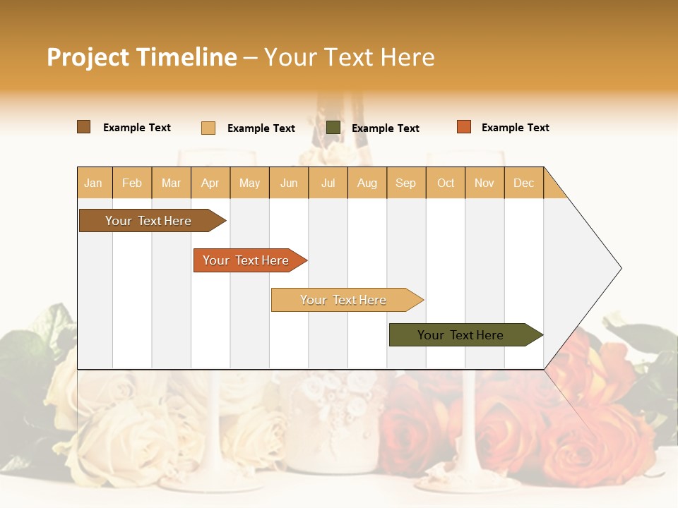 Bouquet Shiny Liquid PowerPoint Template