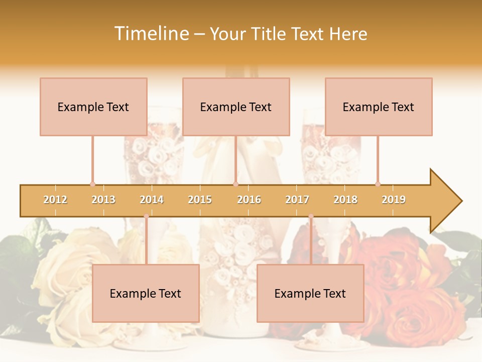 Bouquet Shiny Liquid PowerPoint Template