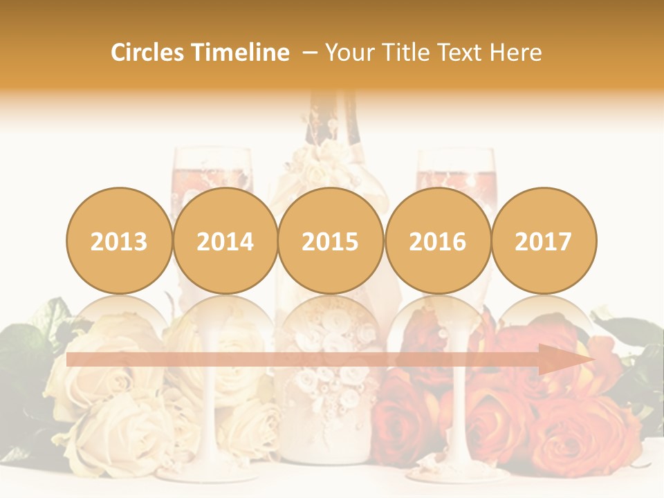 Bouquet Shiny Liquid PowerPoint Template