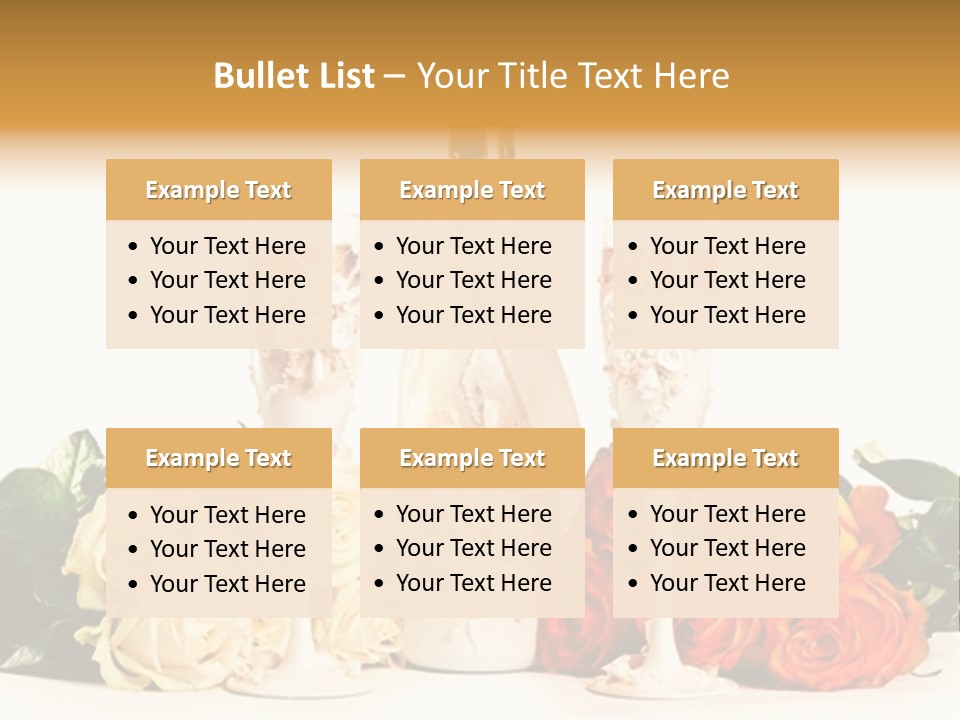 Bouquet Shiny Liquid PowerPoint Template