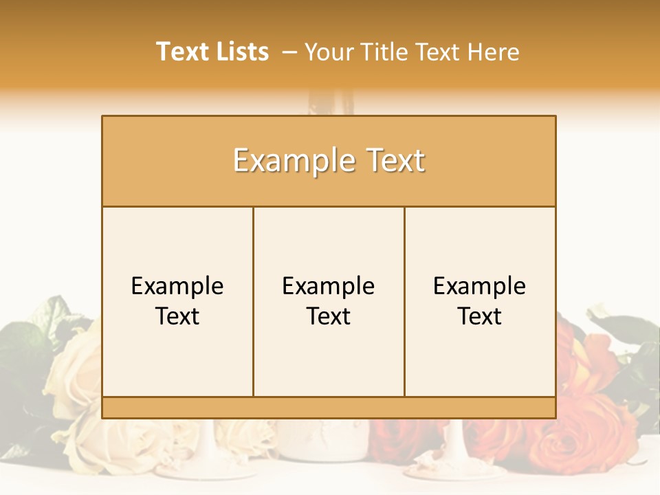 Bouquet Shiny Liquid PowerPoint Template