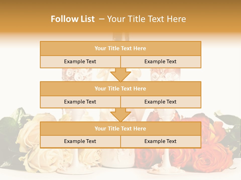 Bouquet Shiny Liquid PowerPoint Template