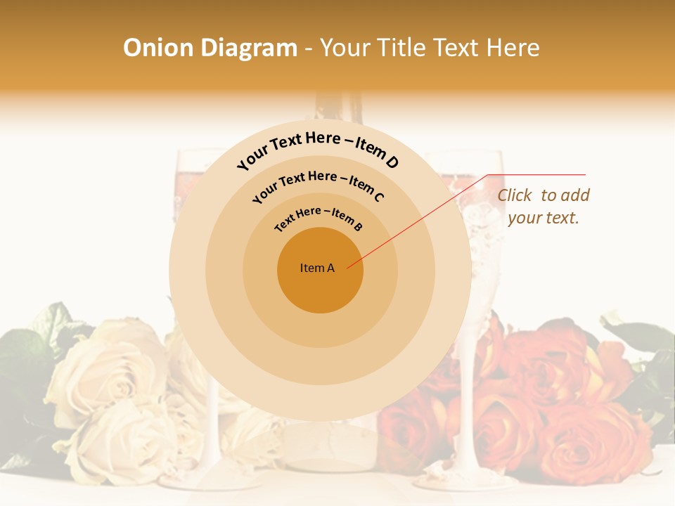 Bouquet Shiny Liquid PowerPoint Template