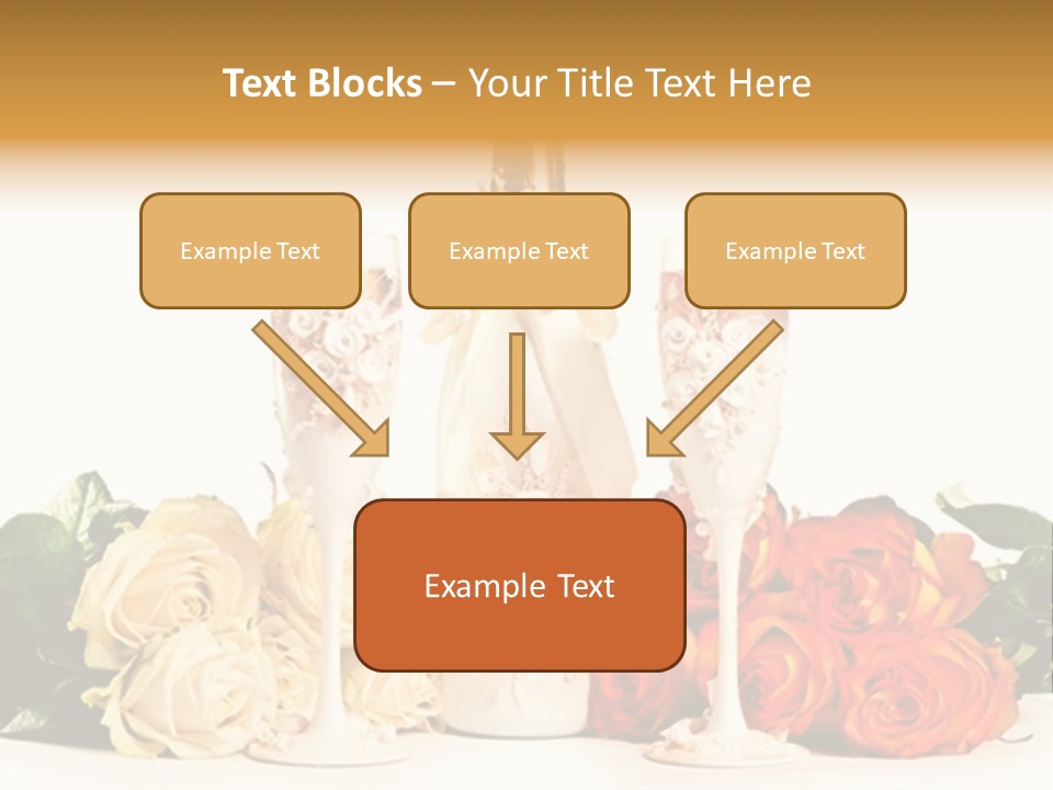 Bouquet Shiny Liquid PowerPoint Template