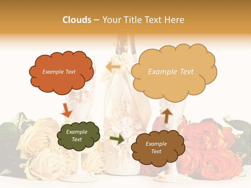 Bouquet Shiny Liquid PowerPoint Template