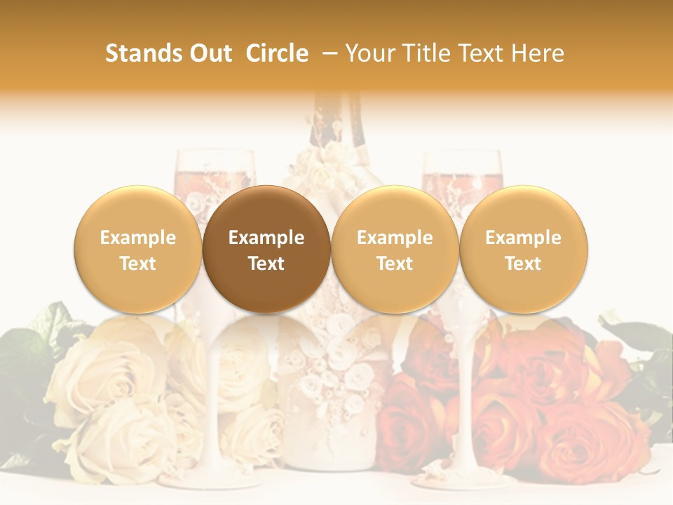 Bouquet Shiny Liquid PowerPoint Template