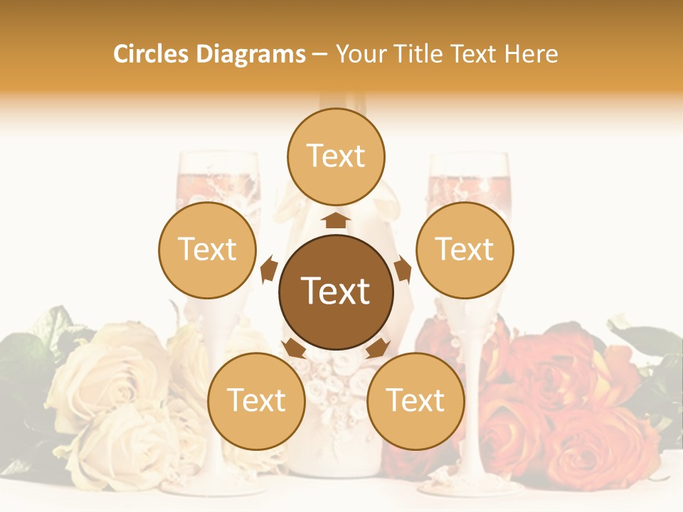 Bouquet Shiny Liquid PowerPoint Template