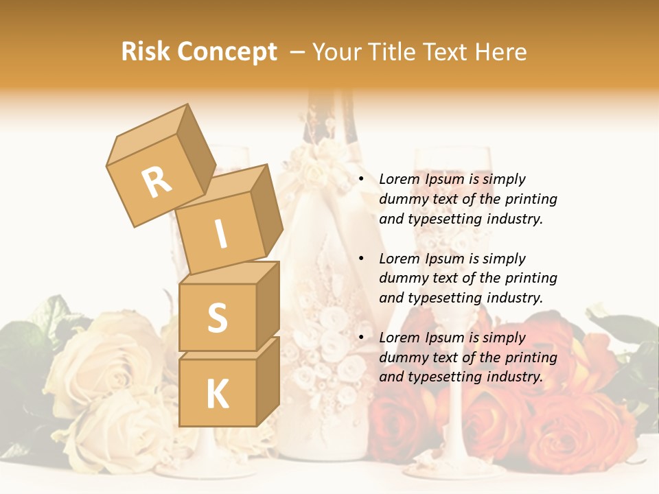 Bouquet Shiny Liquid PowerPoint Template