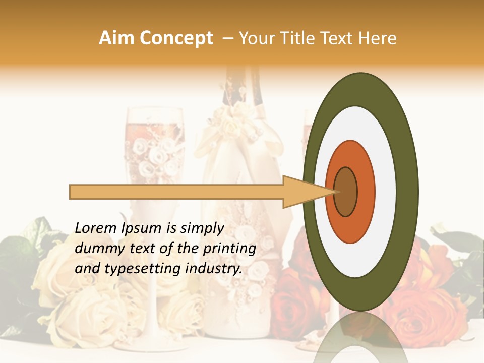 Bouquet Shiny Liquid PowerPoint Template