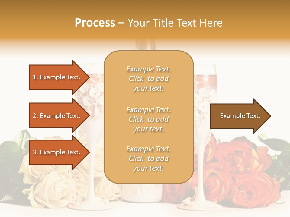 Bouquet Shiny Liquid PowerPoint Template