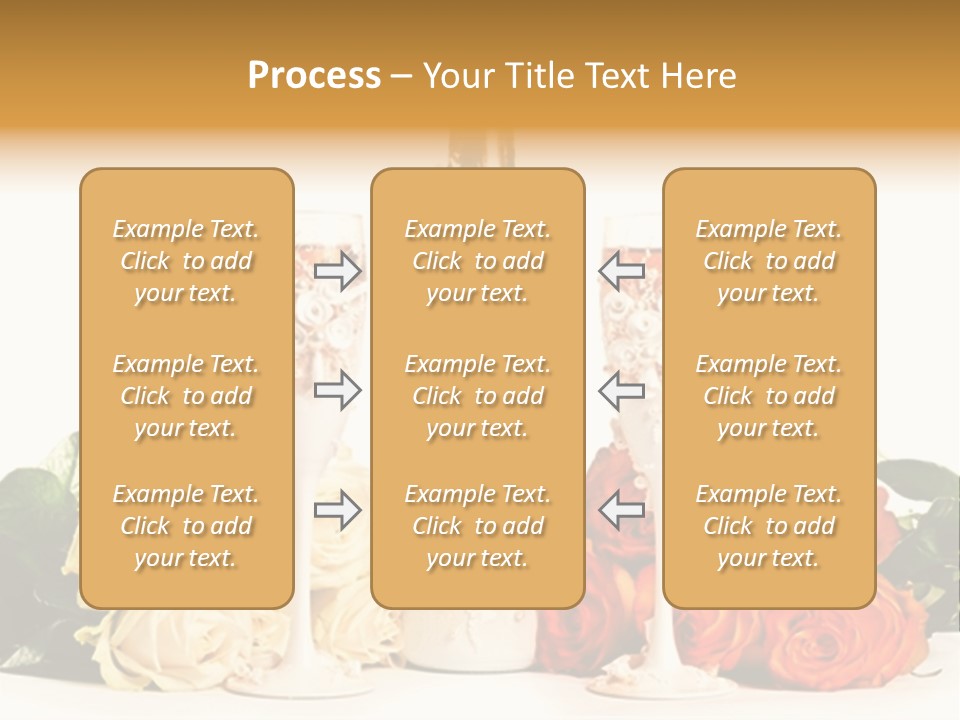 Bouquet Shiny Liquid PowerPoint Template