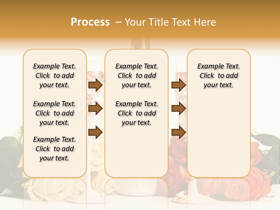 Bouquet Shiny Liquid PowerPoint Template