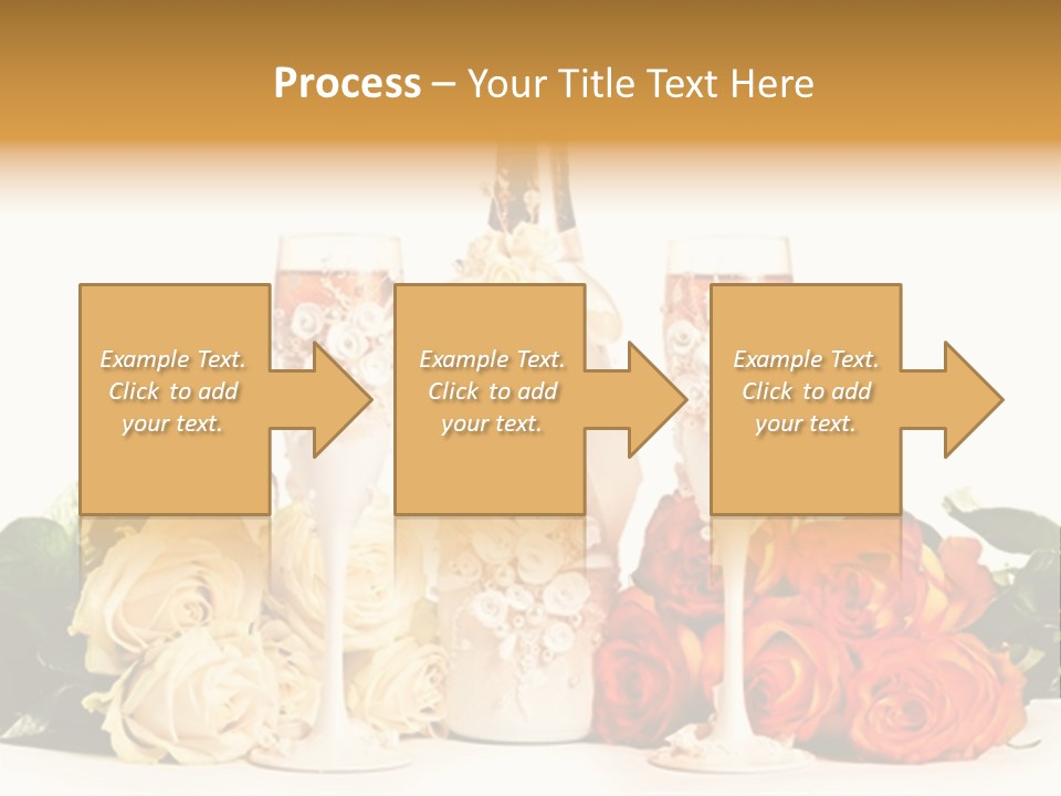 Bouquet Shiny Liquid PowerPoint Template