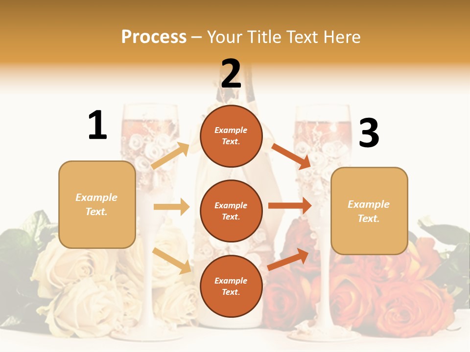 Bouquet Shiny Liquid PowerPoint Template