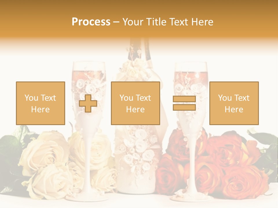 Bouquet Shiny Liquid PowerPoint Template