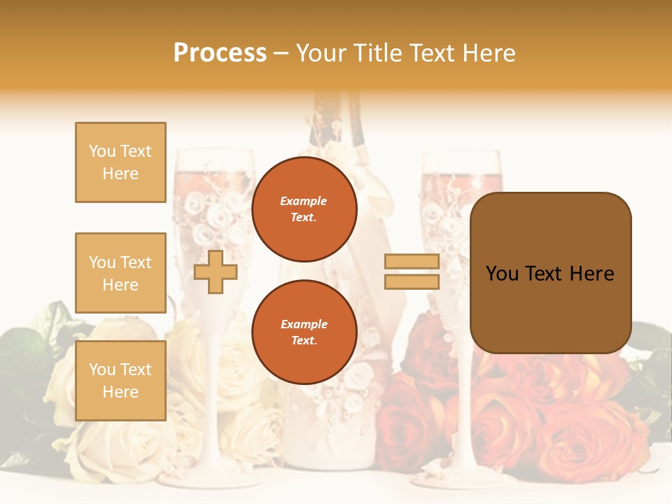 Bouquet Shiny Liquid PowerPoint Template