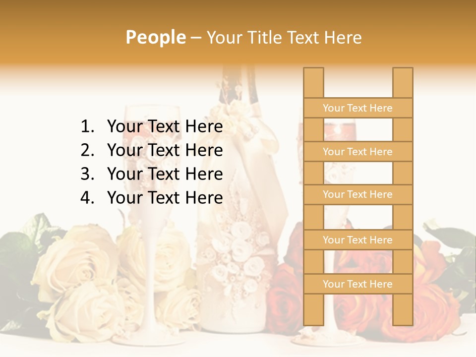 Bouquet Shiny Liquid PowerPoint Template