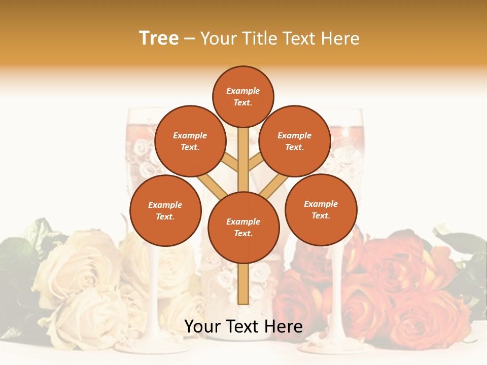 Bouquet Shiny Liquid PowerPoint Template