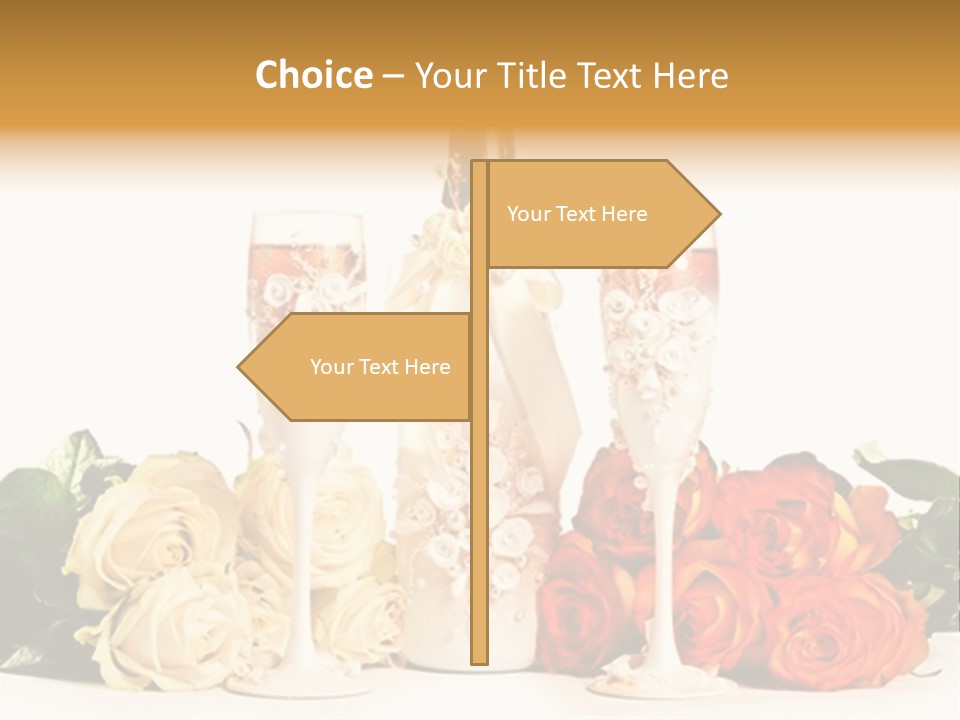 Bouquet Shiny Liquid PowerPoint Template